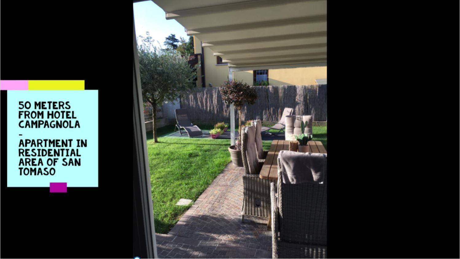 Appartamento Campagnola Con Giardino Privato E Due Camere Da Letto Exterior foto